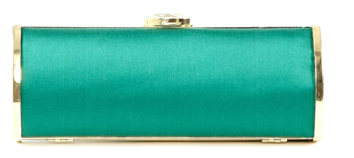 Blumarine green clutch